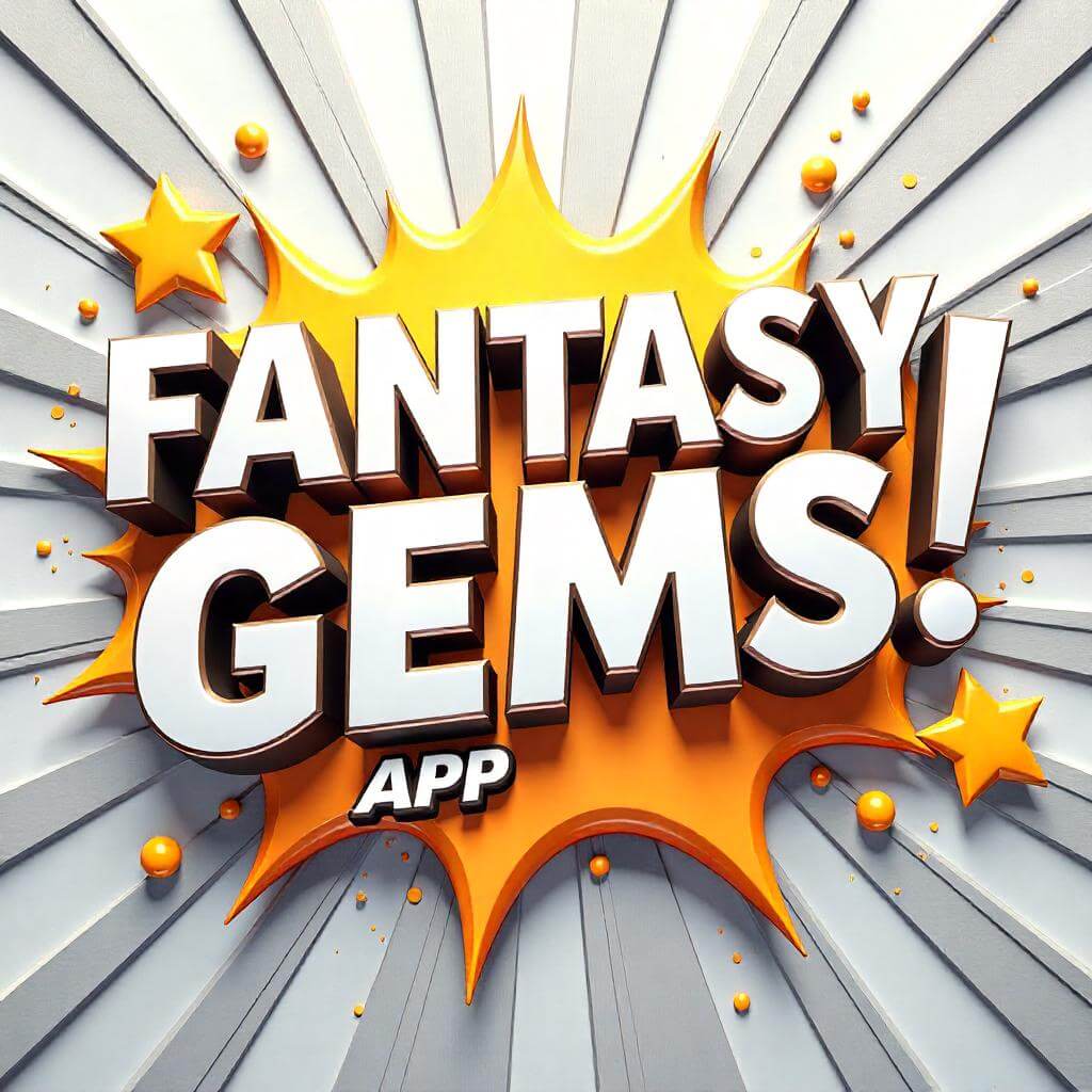 Fantasy Gems App 2025 interface showing colour prediction and trading features.